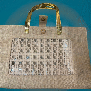 Jute Tote Bag - Netted