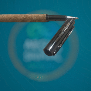 Cork Metallic Roller Ball Pen