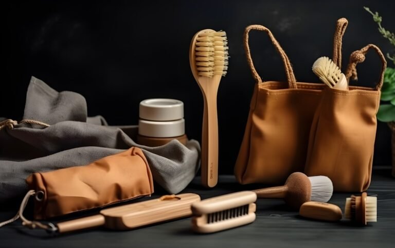 Set of Soap Eco Bag bamboo toothbrush natural